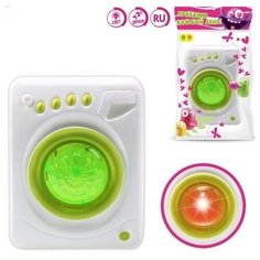 Shenzhen toys Стиральная машина на бат(свет, звук) в пакете