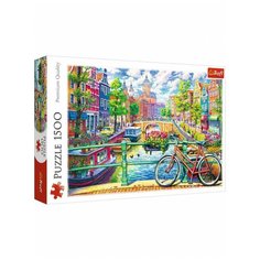 Пазл Амстердамский канал, 1500 деталей, Trefl