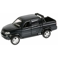 Машина УАЗ Pickup 12 см черная металл инерция Технопарк PICKUP-BK