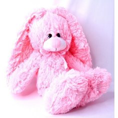 Игрушка Мягкая ФПР Заяц 50 см розовый (п/упаковка) (28043) Нет бренда