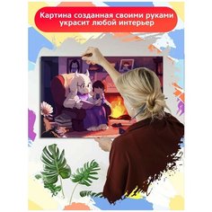 Картина по номерам игра Undertale - 6773 Г 60x40