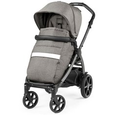 Прогулочная коляска Peg-Perego Book, city grey, цвет шасси: черный