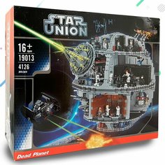 Конструктор Звездные войны Звезда Смерти 16013 STAR UNION 4126 деталей / Подарочный игровой набор для детей взрослых, мальчиков и девочек Lepin