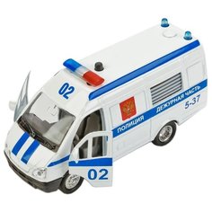 Машинка коллекционная Газель Полиция Технопарк