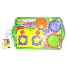 Детский игровой набор Посуда с плитой. арт. 200758015 Игротрейд