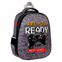 Ранец ArtSpace School Friend "Next level" 39*30*18см, 2 отделения, 2 кармана, анатомическая спинка (арт. 347918) Спейс