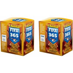 2 бокса наклеек Panini FIFA 365-2020 (500 наклеек)