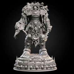 Коллекционная фигурка Примарх Horus Lupercal 20 см (Хорус Луперкаль) Warhammer 40k/Вархаммер 40к Нет бренда