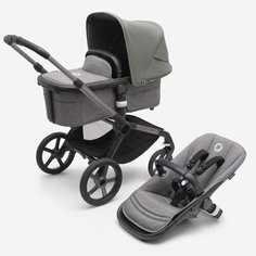 Детская коляска 2 в 1 Bugaboo Fox5 Graphite/Grey Melange/Forest Green