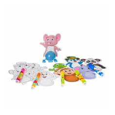 Игровой набор для раскрашивания BONDIBON ВВ2626 Baby You Животные с заводным механизмом