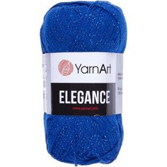 Пряжа YarnArt Elegance василек (106), 88%хлопок/12%металлик, 130м, 50г, 1шт