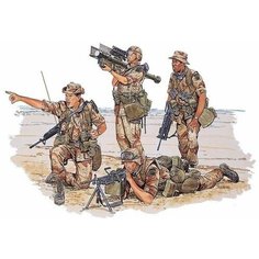 Сборные Фигурки DRAGON Солдаты U.S. 82nd AIRBORNE 1:35 (3006)