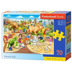 Пазл «Парк динозавров», 70 элементов Castorland