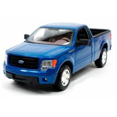 Легковой автомобиль Welly Ford F-150 (43701) 1:34, 11 см, синий