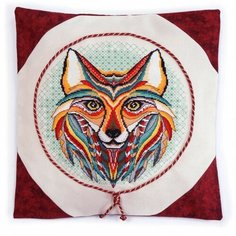 Набор для изготовления наволочки Лиса 40 х 40 см* марья искусница 14.001.15