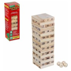 Настольная игра "Падающая башня", Дженга ИГРОЛЕНД