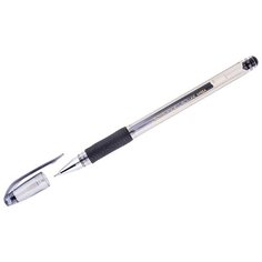 CROWN Ручка гелевая Hi-Jell Needle Grip, игольчатый стержень HJR-500RNB 0.7 мм черный HJR-500RNB 64236007504