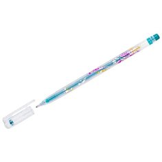 CROWN Ручка гелевая Glitter Metal Jell MTJ-500GLS(D) 1 мм зеленый с блестками MTJ-500GLS(D) 64235828184