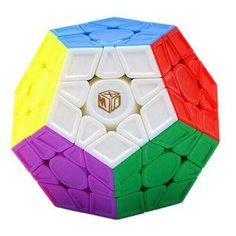 Головоломка QiYi MoFangGe X-Man Megaminx v2 L M Sculpted цветной пластик