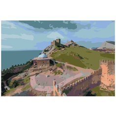 Картина по номерам, "Живопись по номерам", 100 x 150, RUS013