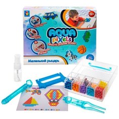 Аква-мозаика 1Toy Aqua Pixels, "Маленький рыцарь", 425 деталей (Т20223)