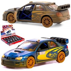Металлическая машинка Kinsmart 1:36 «Subaru Impreza WRC 2007 (После заезда)» KT5328DY инерционная