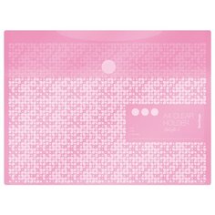 Berlingo Папка-конверт на липучке Berlingo Starlight S, А4, 180мкм, пастель, розовая, 10 шт.