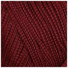 Пряжа "Macrame Макраме" 100% полиэстер 130м/90гр (145 бордо) нет бренда