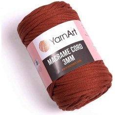 Пряжа YARNART Macrame Cord 3mm / 785 терракот