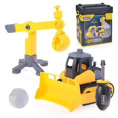 Машина - конструктор "Строительная техника" в коробке Okkid