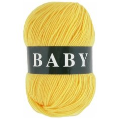Пряжа Vita Baby желтый (2884), 100%акрил, 400м, 100г, 1шт