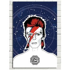 Картина по номерам Музыка Dawid Bowie Дэвид Боуи - 6376 В 60x40