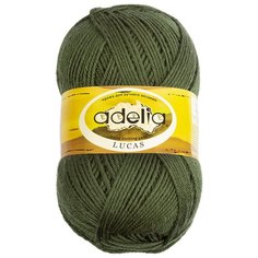 Пряжа ADELIA "LUCAS" 5 шт. в упак. цвет хаки (LUCAS-32)