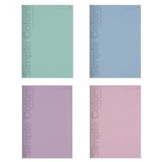 Тетрадь общая Альт, А4 (208 х 297 мм), "ZEFIR COLORS" 80 л. клетка, Арт. 7-80-708, обложка в ассортименте. Цена за 1 шт.