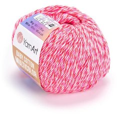 Пряжа для вязания YarnArt Baby cotton multicolor, 50г, 165м (50% хлопок, 50% акрил) (5214), 10 мотков