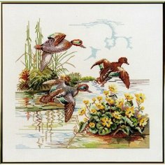 Дикие утки #14-257 Eva Rosenstand Набор для вышивания 40 x 50 см Счетный крест