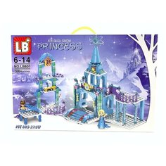 Конструктор для девочек "Холодное сердце. Волшебный замок" LB Frozen LB601, 366 деталей JLB