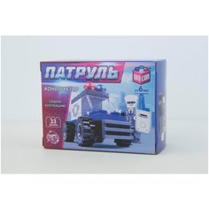 Конструктор пластиковый Ausini Патруль - Полицейский джип БлескБери
