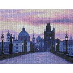 Набор для вышивания крестиком NITEX нитекс от производителя арт. 0161 Прага 17х23 см