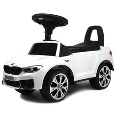 Каталка-толокар RiverToys BMW M5, A999MP-D, белый