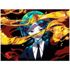 Картина по номерам на холсте страна самоцветов (Land of the Lustrous) - 8759 Г 30x40