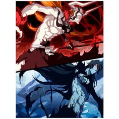 Картина по номерам на холсте Аниме Блич Bleach - 8461 В 30x40