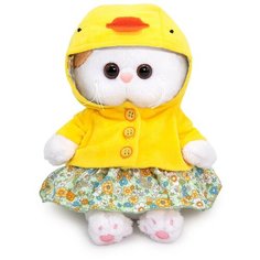 Мягкая игрушка BUDI BASA Кошка Ли-Ли BABY в костюмчике "Уточка"