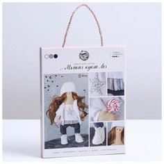 Интерьерная кукла "Лея", набор для шитья, 18.9 x 22.5 x 2.5 см./В упаковке шт: 1 Арт Узор