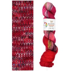 Пряжа Gazzal Unicorn 100г, 197м (Газзал Юникорн) цвет 1336, 1шт