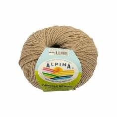 Пряжа ALPINA ORNELLA MERINO 10 шт. х 50 г шт. в упак. цвет №400 бежевый (ORNELLA MERINO-№400 бежевый)