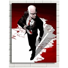 Картина по номерам игра Hitman (Агент 47) - 8622 В 30x40