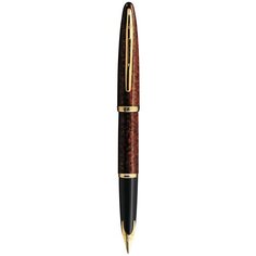 Ручка перьев. Waterman Carene 11104 S0700860 Amber GT F золото 18K в компл. в корпус вставлен конверт