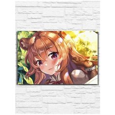 Картина по номерам на холсте Аниме Восхождение героя щита (Рафталия) - 9337 Г 60x40