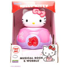 Неваляшка HELLO KITTY со звуком, с батарейками, в коробке 15,6*21,3*14см 65013